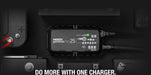 NOCO GENIUSPRO25 25A Battery Charger by Cabin Depot for automotive and marine use, showcasing smart charging technology.