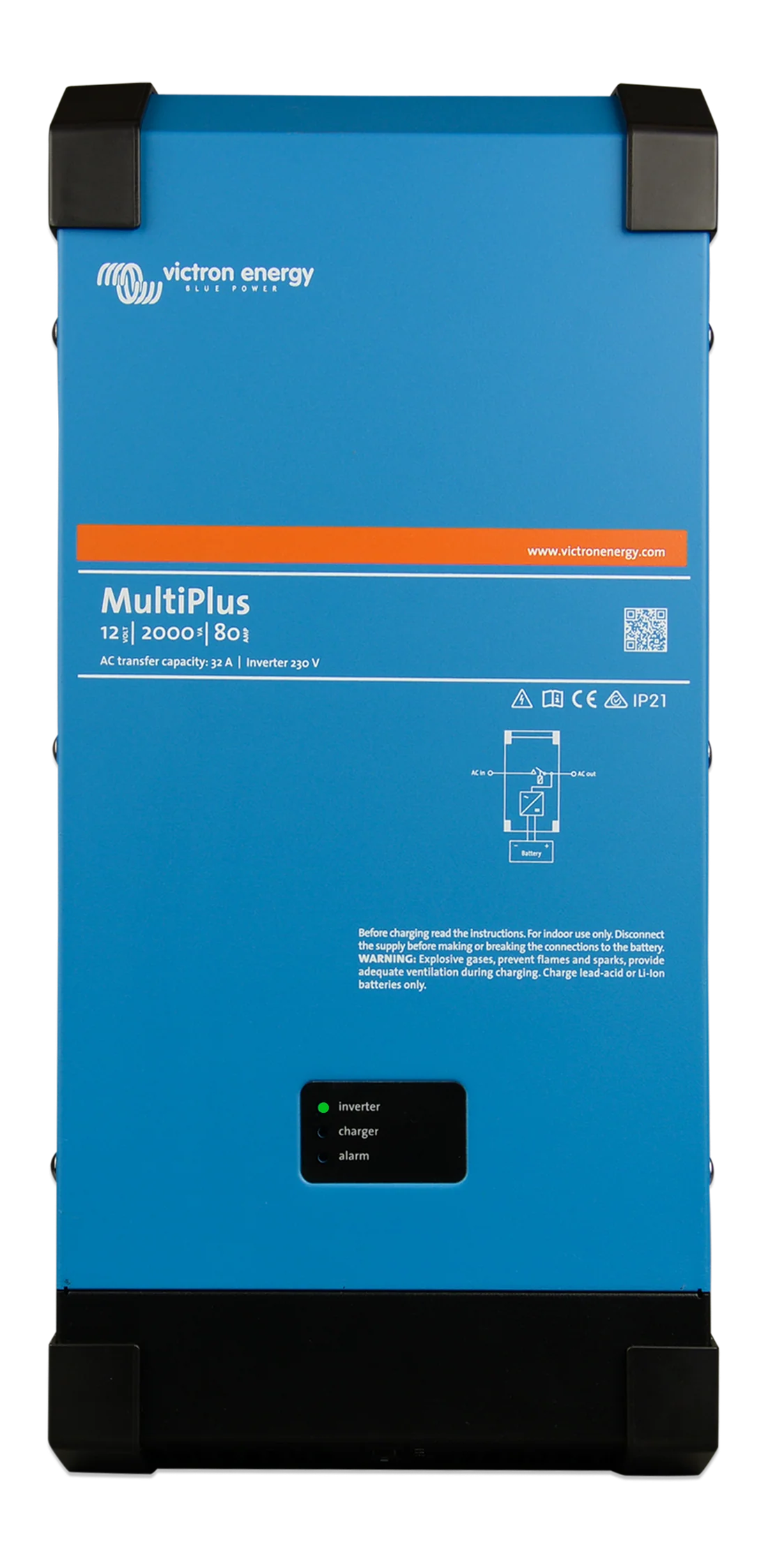 Victron MultiPlus 12/2000/80-50 120V VE.Bus (UL 458)