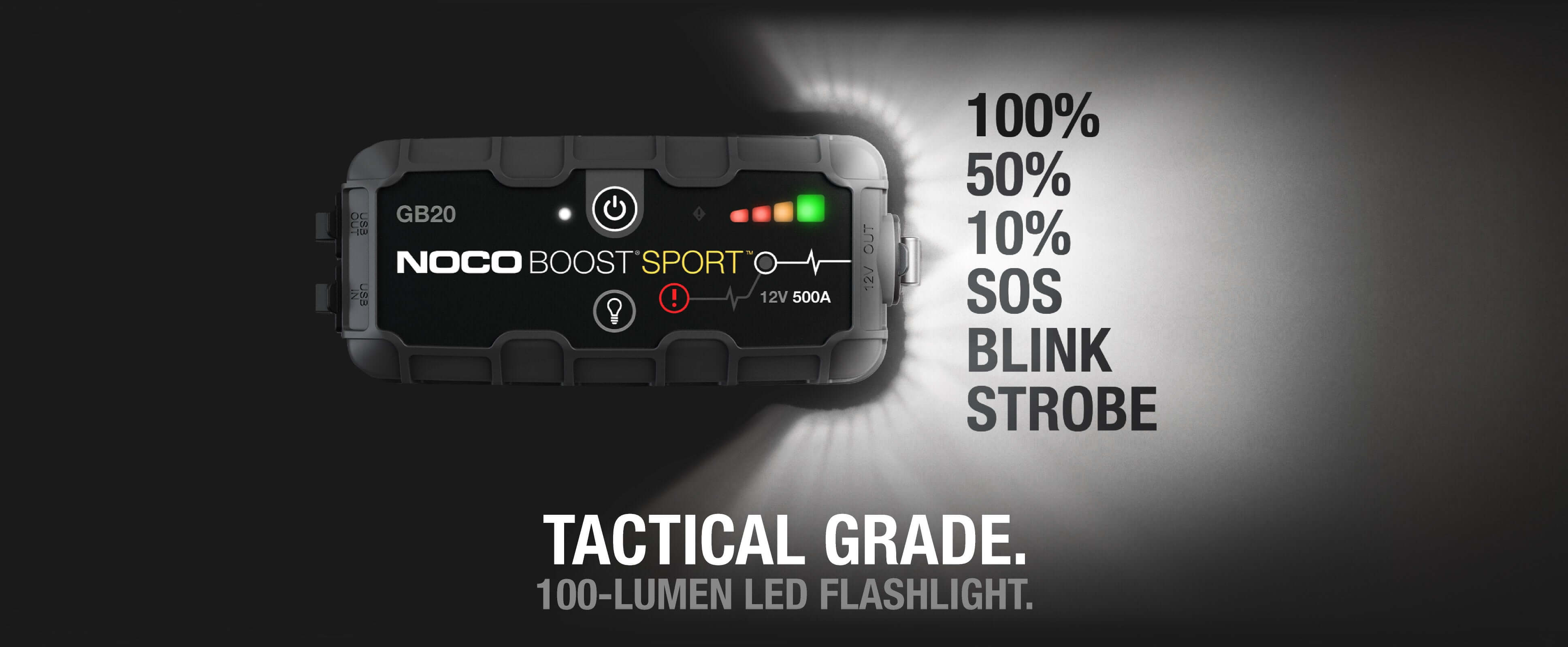 NOCO 12V 500A Jump Starter - Off-Grid Power – The Cabin Depot