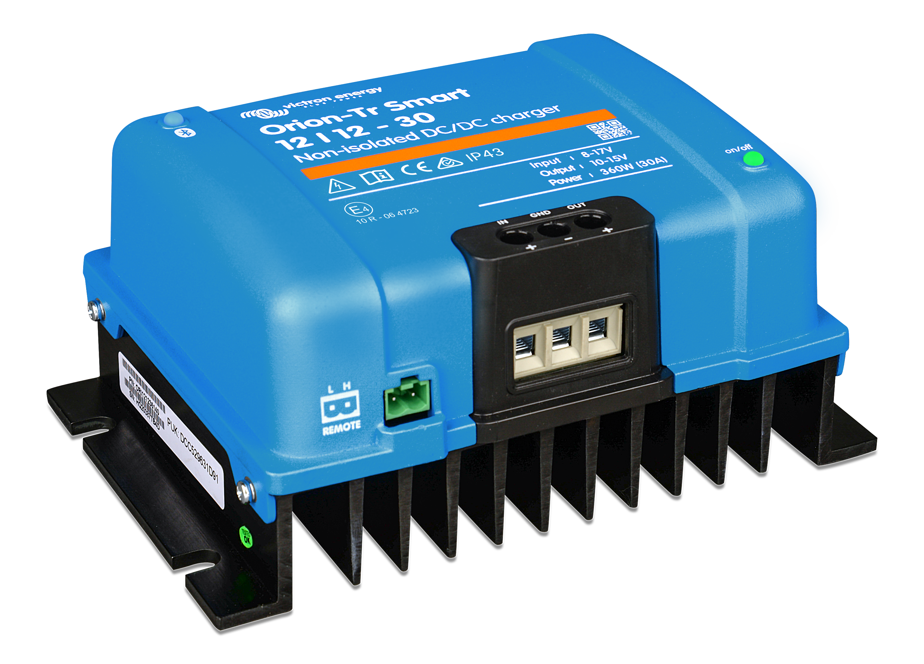 Victron Orion-Tr Smart 12/12-30A (360W) Non-Isolated DC-DC Charger