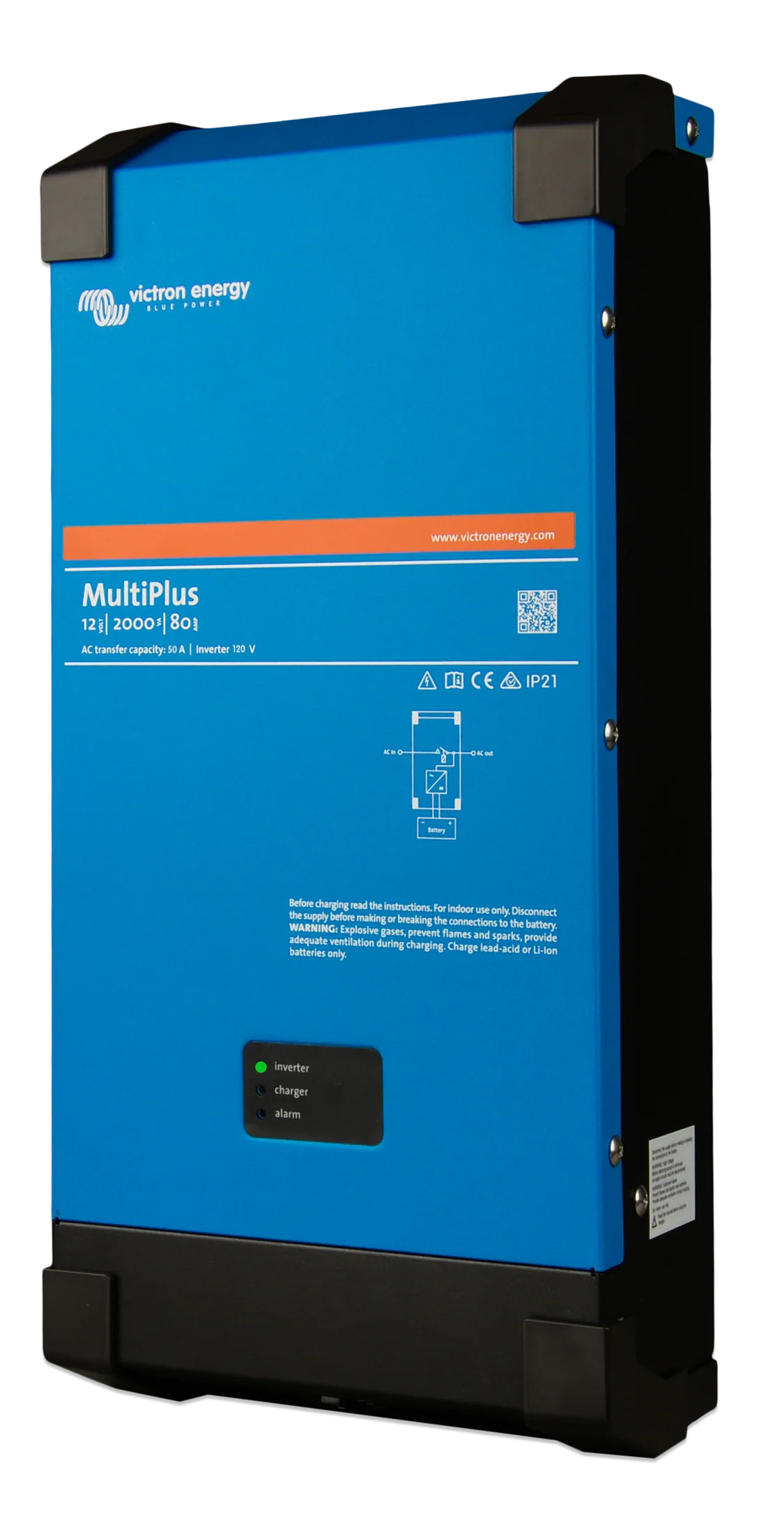 Victron MultiPlus 12/2000/80-50 120V VE.Bus (UL 458)