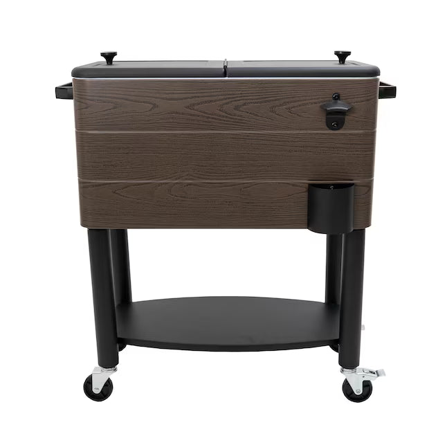 ProYard Decor 60Qt Carrito Nevera para Patio