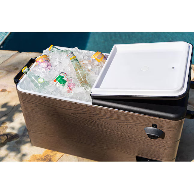 ProYard Decor 60Qt Carrito Nevera para Patio