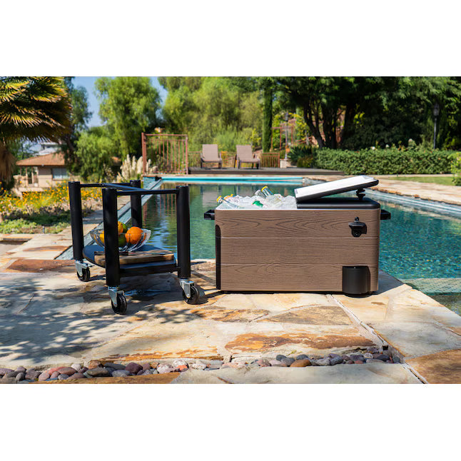 ProYard Decor 60Qt Carrito Nevera para Patio