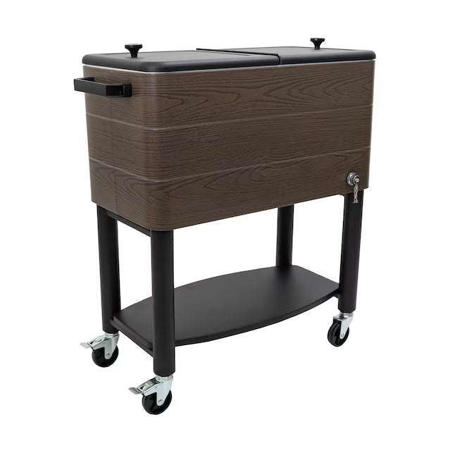 ProYard Decor 60Qt Carrito Nevera para Patio