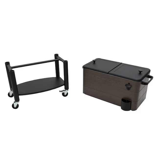 ProYard Decor 60Qt Carrito Nevera para Patio