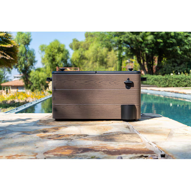 ProYard Decor 60Qt Carrito Nevera para Patio