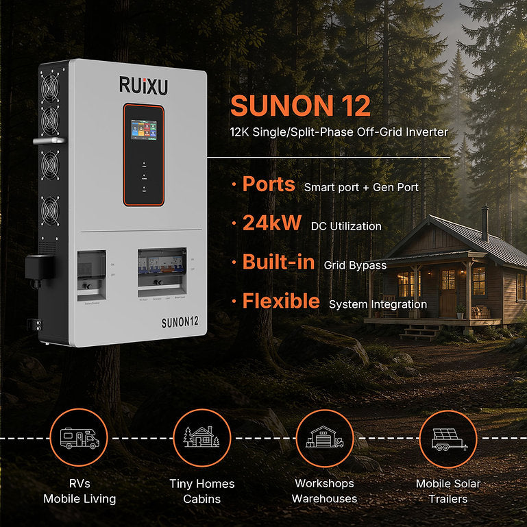 RUiXU SUNON12 Single/Split-Phase Off-Grid Inverter