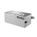 Metal box with RUIXU branding on a white background