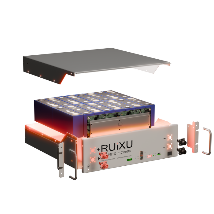 RUiXU RX-LFP48100-H Batería para rack de servidor de 48V 100Ah