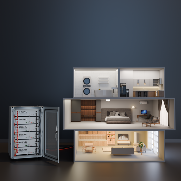 RUiXU RX-LFP48100-H Batería para rack de servidor de 48V 100Ah