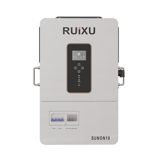 RUiXU SUNON10 10kW Inversor monofásico/fásico split sin conexión a red | UL1741