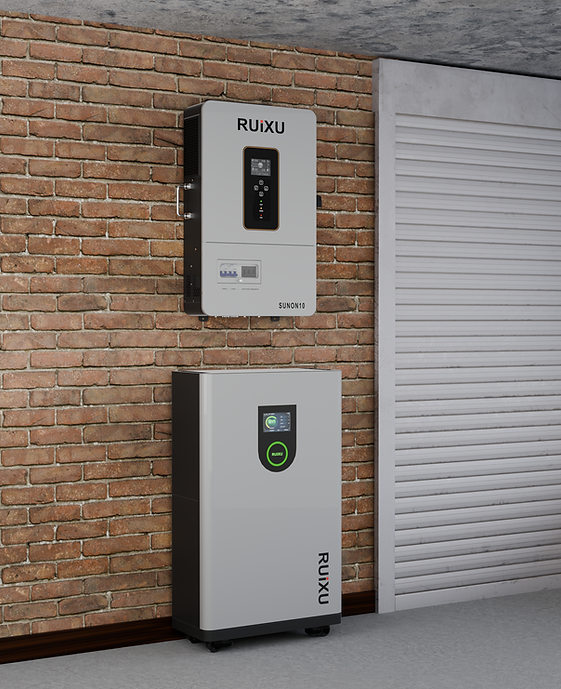 RUiXU SUNON10 10kW Inversor monofásico/fásico split sin conexión a red | UL1741