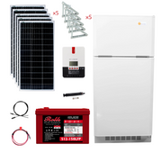SunStar 16 Cu/Ft Solar DC/AC Refrigerator Stand-Alone Solar Power System