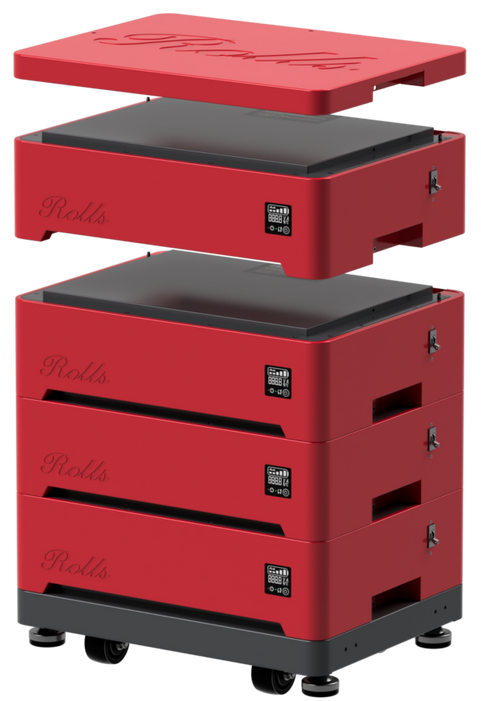 Rolls S48-100LFP STACK-LV Conjunto Base + Tapa