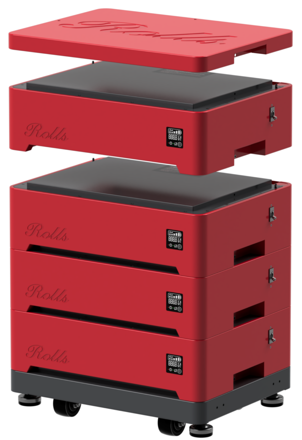 Rolls S48-100LFP STACK-LV Conjunto Base + Tapa