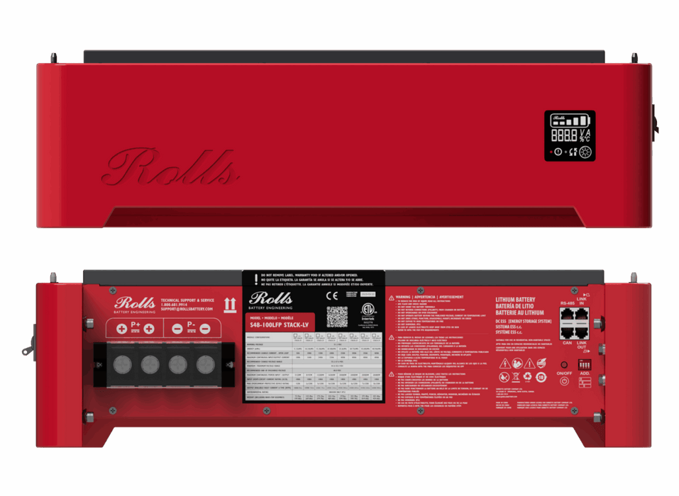 Rolls S48-100LFP STACK-LV Batterie empilable 48V 100Ah