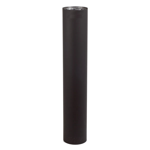 SBI 6" x 12" L Vortex Double Wall Pipe - Black