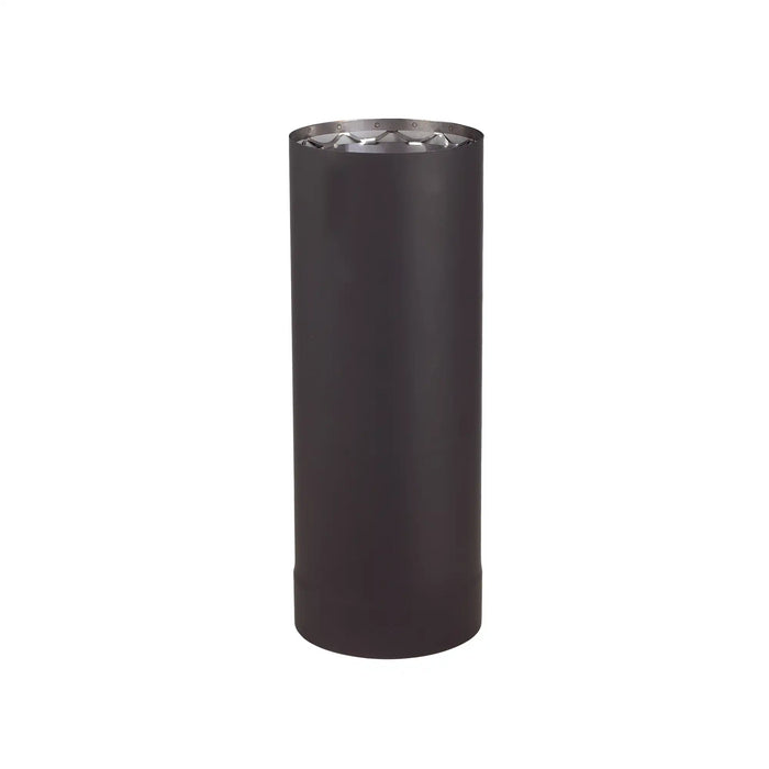 SBI 6" x 6" L Vortex Double Wall Pipe - Black