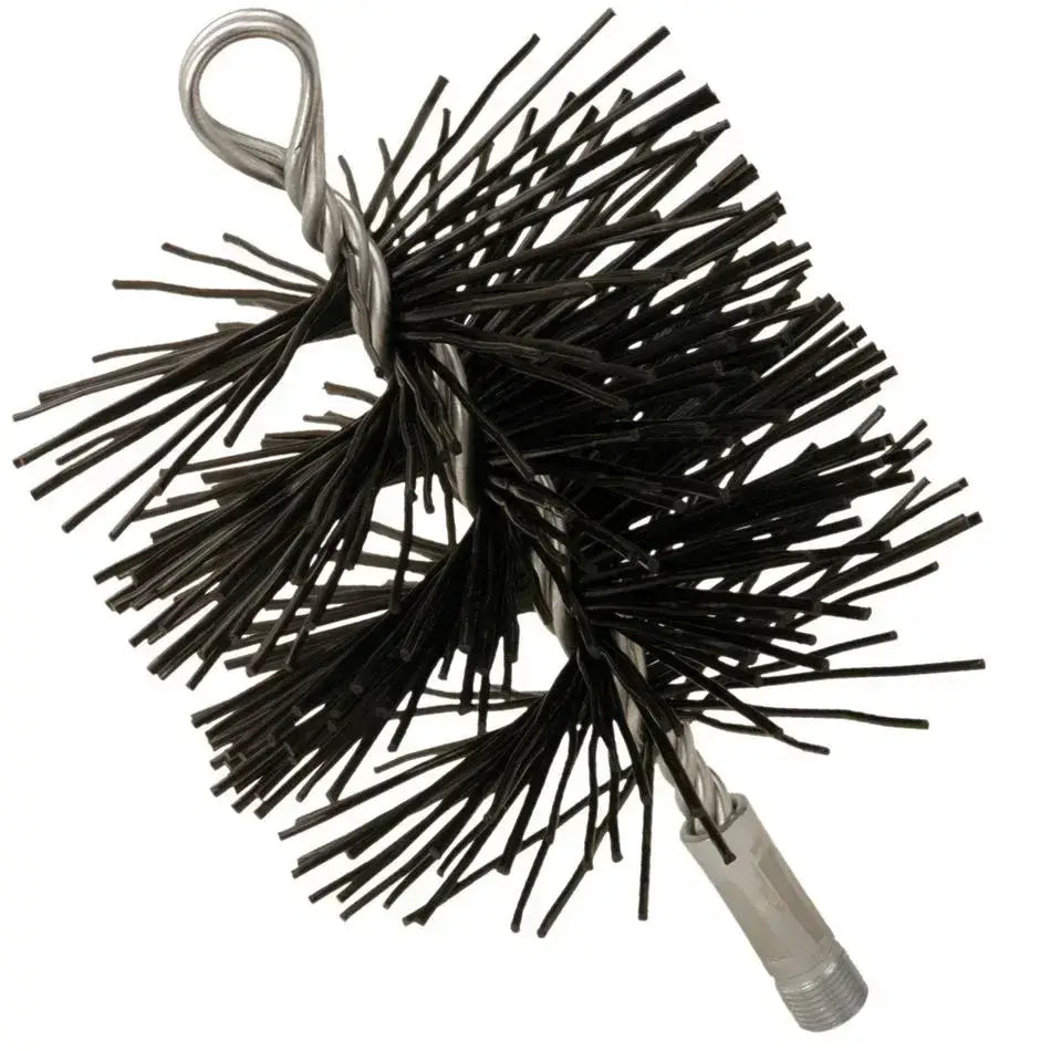 Imperial 6" Polysweep Brush with durable polypropylene bristles for chimneys, available at Cabin Depot.