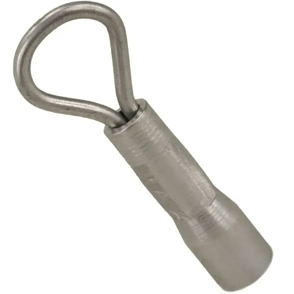 Imperial 3/8" Brush Pull Ring for chimney cleaning, durable steel loop, compatible with various brushes, available at Cabin Depot.