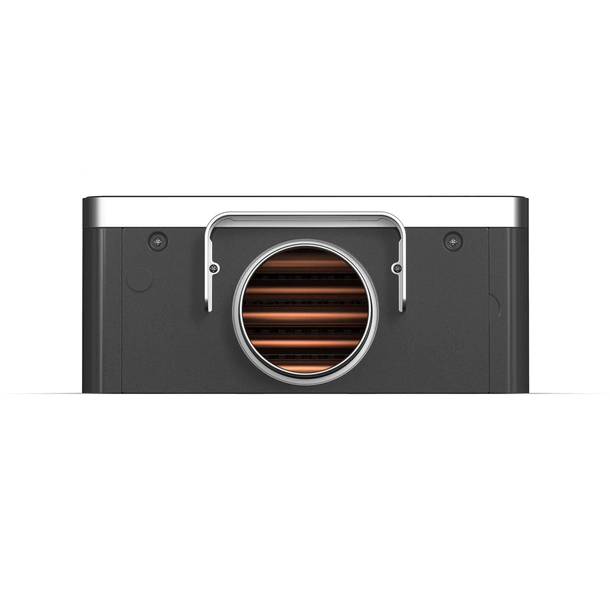 Back view of Eccotemp SmartHome 6.8 GPM Indoor Liquid Propane Tankless Water Heater from Cabin Depot