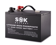 Batterie SOK 12 V 100 Ah LiFePO4 avec chauffage intégré