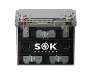 Batería SOK de 12 V y 100 Ah LiFePO4 con caja transparente sellada