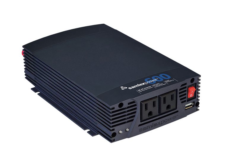 Inversor Samlex de 600 W y 12 V NTX de onda sinusoidal pura con mando a distancia