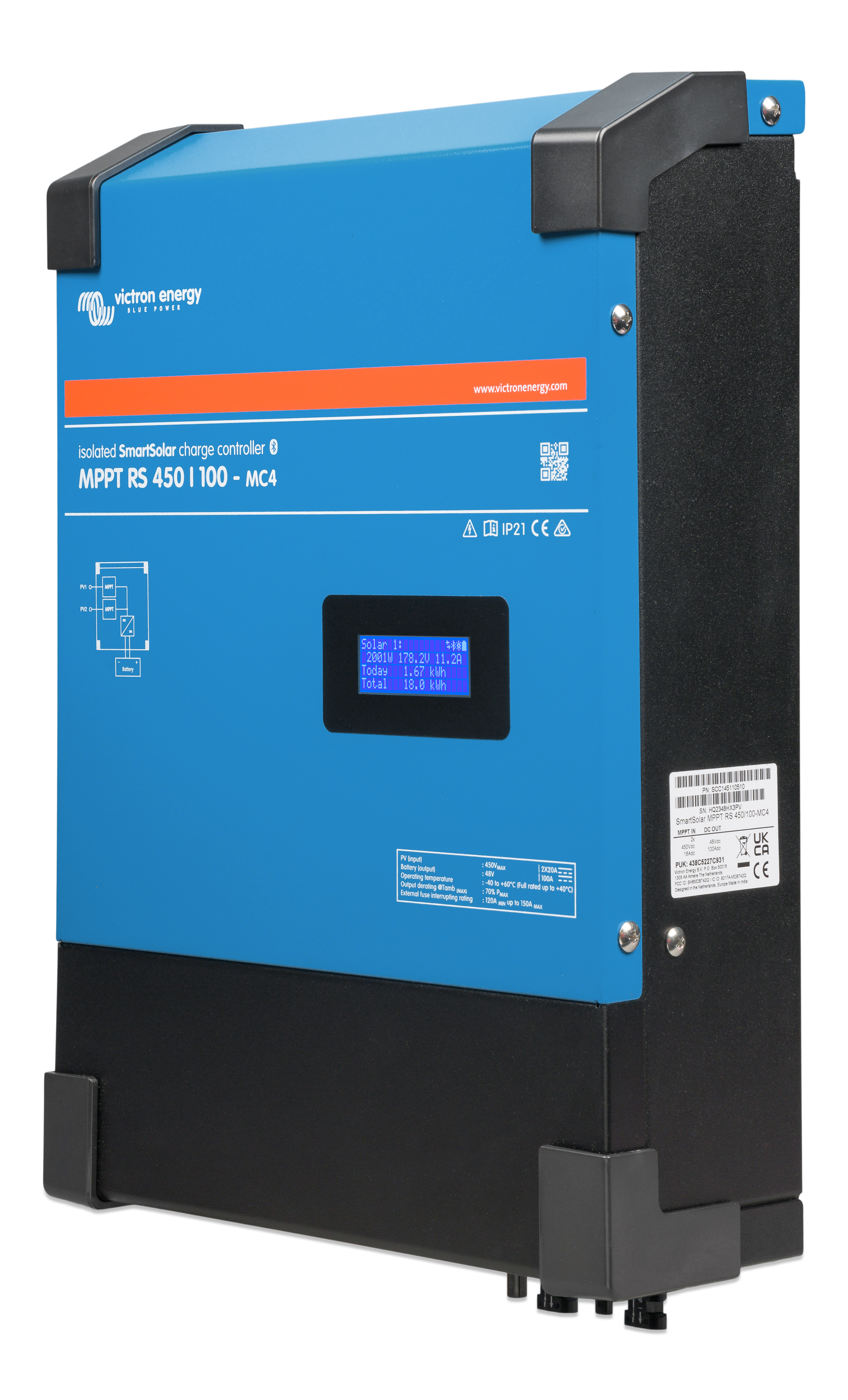 Victron SmartSolar MPPT RS 450/100-MC4