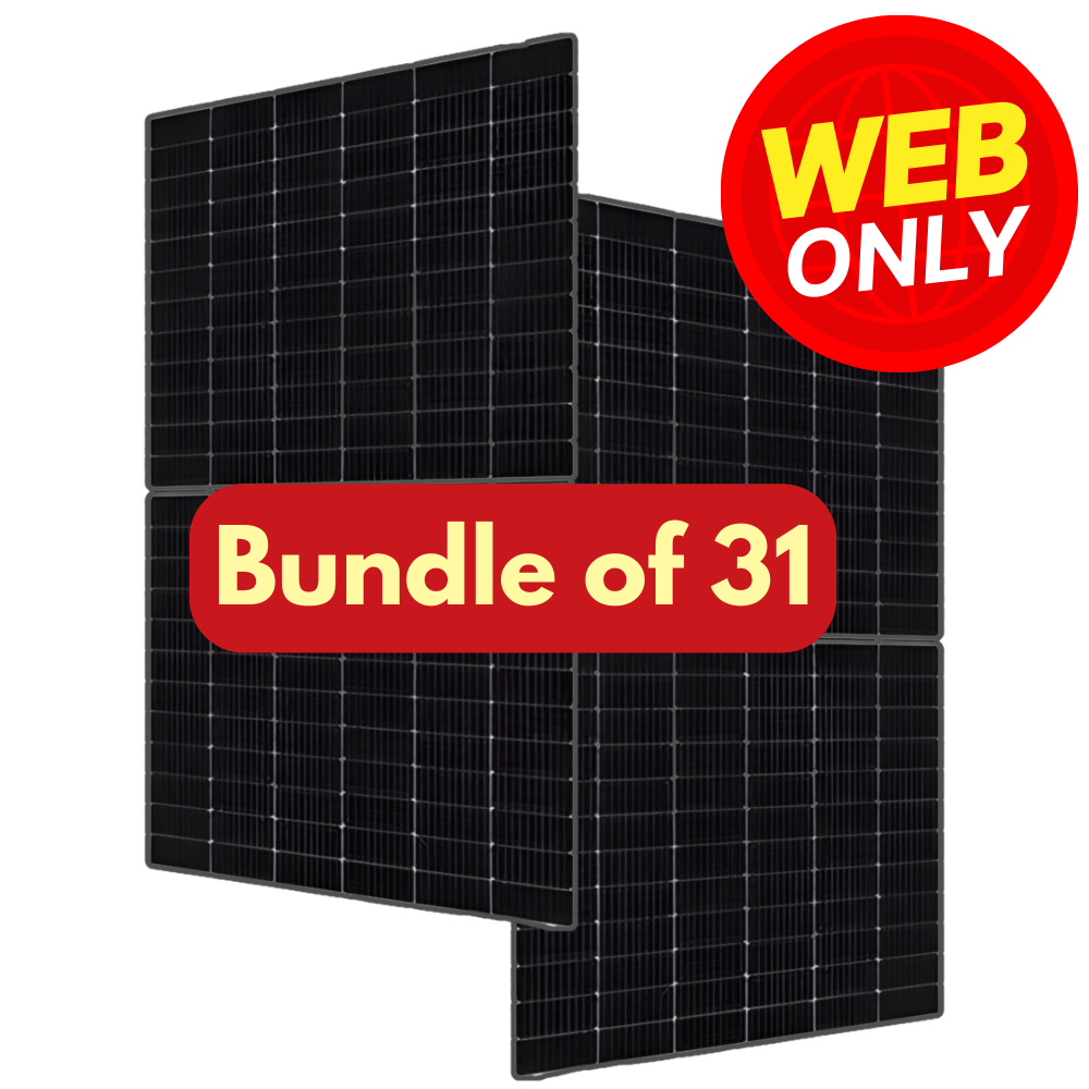 Panneau solaire biface JA Solar 620 W - Lot de 31