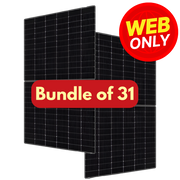 Panneau solaire biface JA Solar 620 W - Lot de 31