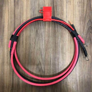 The Cabin Depot TCD #10 wire pair with fuse, 5' for controller to battery, ideal for 100W solar systems and PWM controllers.
