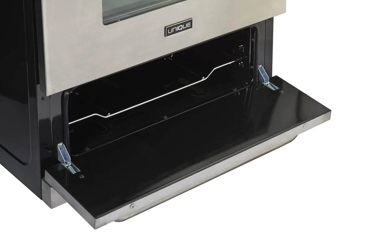 Cuisinière au propane Unique 30" (allumage par batterie) - Acier inoxydable