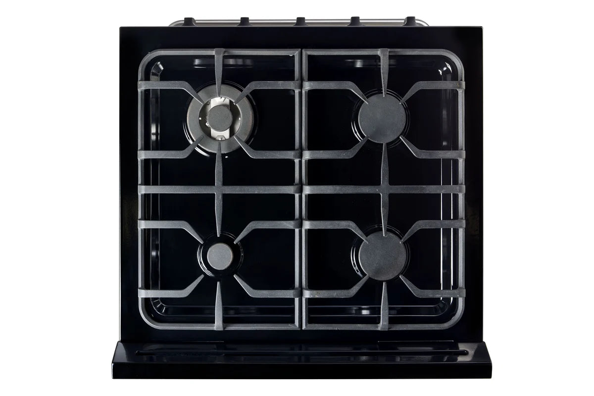 Cuisinière au propane Unique 30" (allumage par batterie) - Acier inoxydable