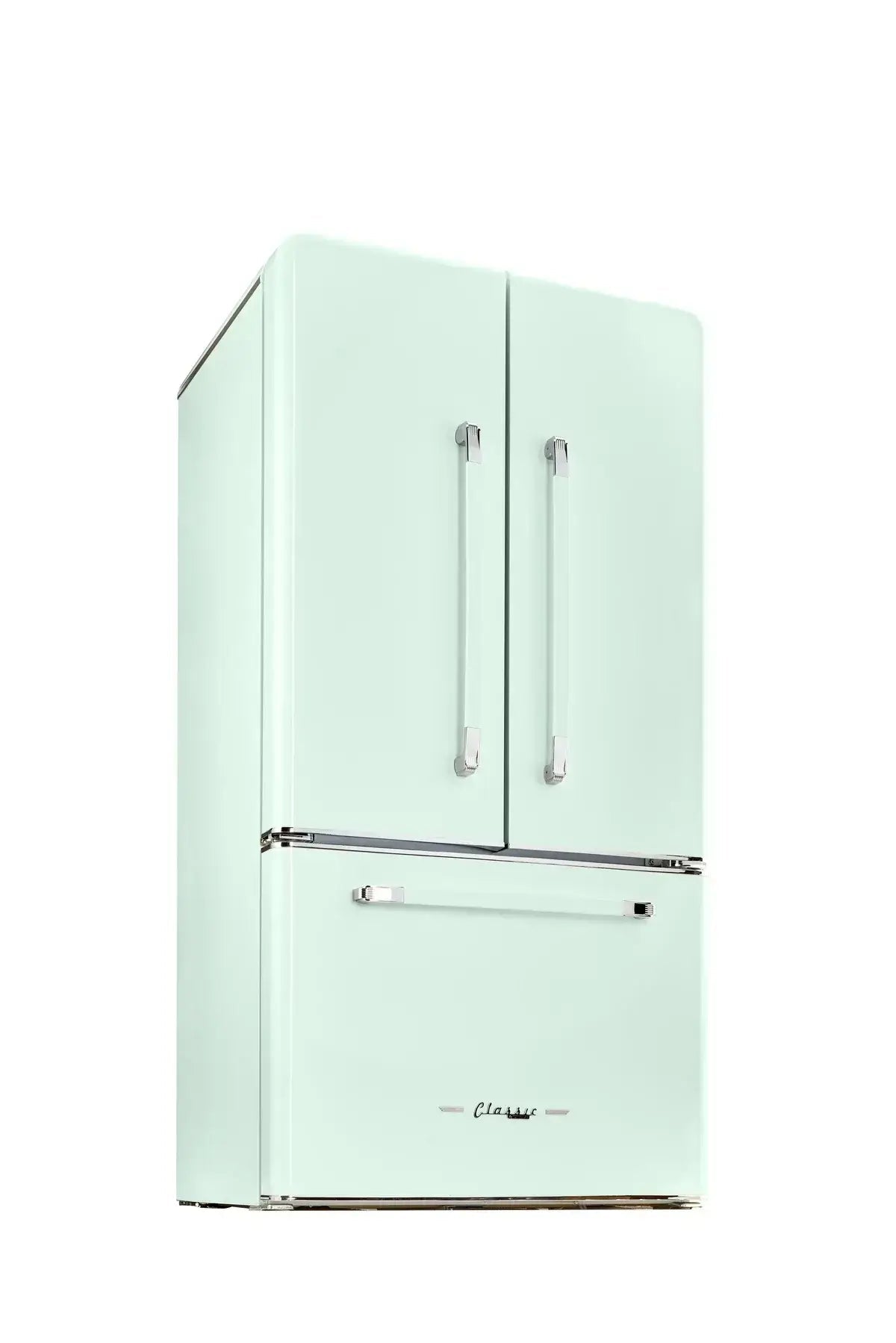Unique 21.4 Cu/Ft 595L French Door Refrigerator - Energy Star certified, frost-free design by Cabin Depot.