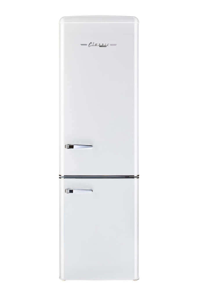 Unique 10 Cu/Ft 12/24V Classic Retro Solar Powered DC Fridge With Freezer, energy-efficient, ideal for off-grid living - Cabin Depot
