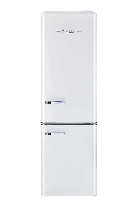 Unique 10 cu. ft. 12/24V DC Retro Solar Powered Fridge with Freezer - Refrigerators by Unique