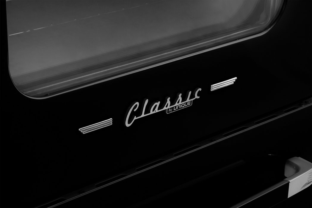 Unique Classic Retro 30" Induction Range - Black