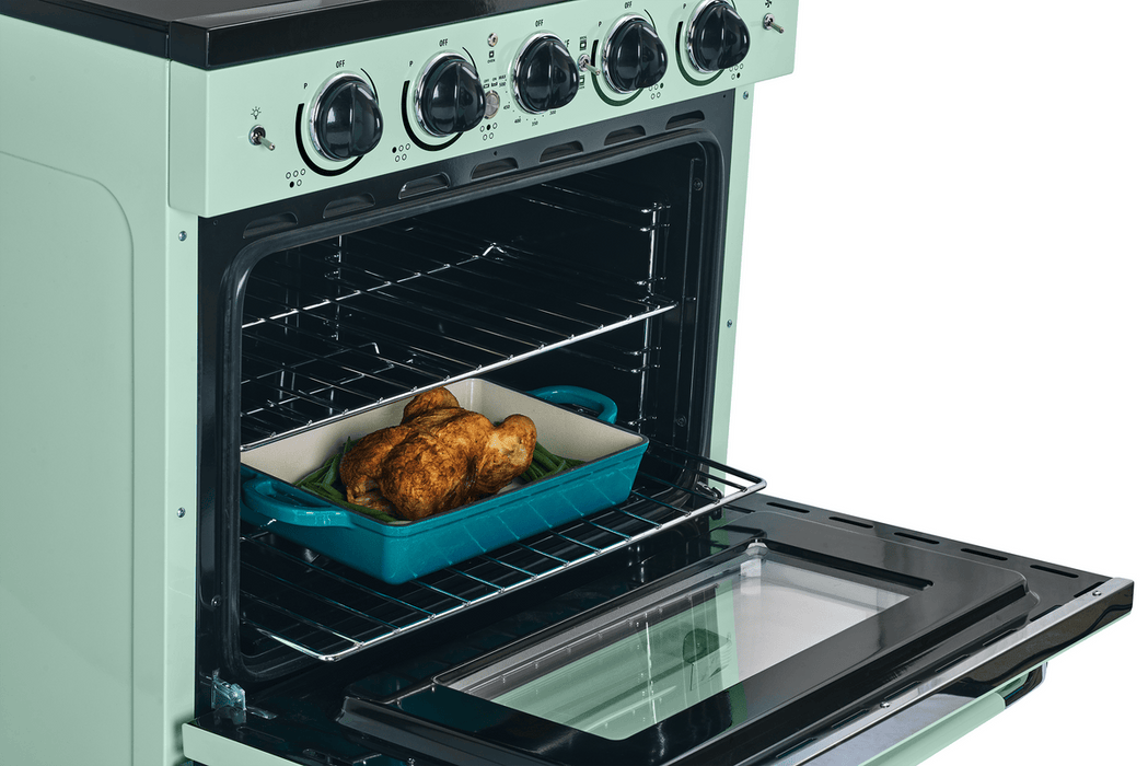 Unique Classic Retro 30" Induction Range - Light Green