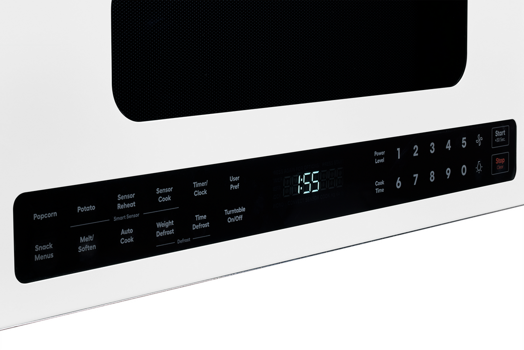 Unique Classic Retro 30" Over The Range Microwave - White