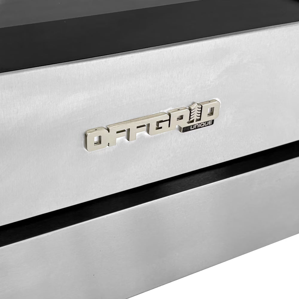 Unique 24" Modern Off-Grid Propane Range - Stainless Steel