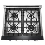 Unique 30" Classic Off-Grid Propane Range - Black