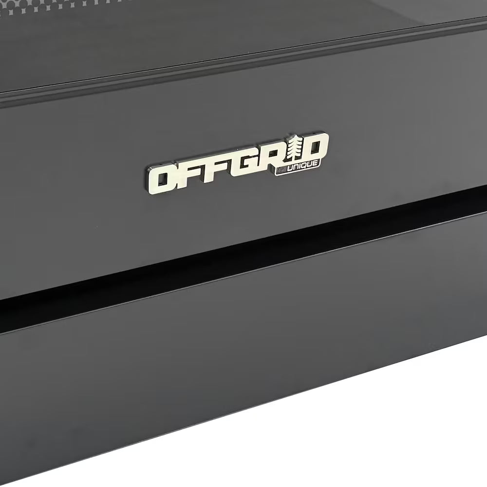 Unique 30" Modern Off-Grid Propane Range - Black