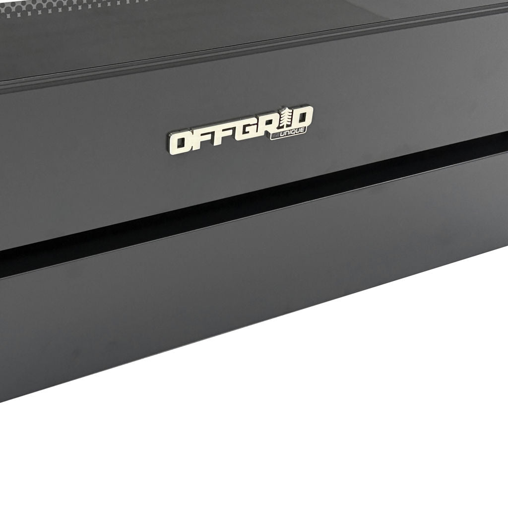 Unique 30" Off-Grid Propane Range Black