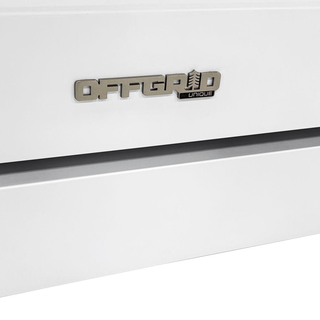 Unique 30" Off-Grid Propane Range White