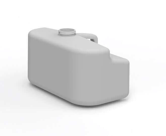 OGO Nomad Toilet urine tank from Cabin Depot showing sleek, modern design for compost toilets.
