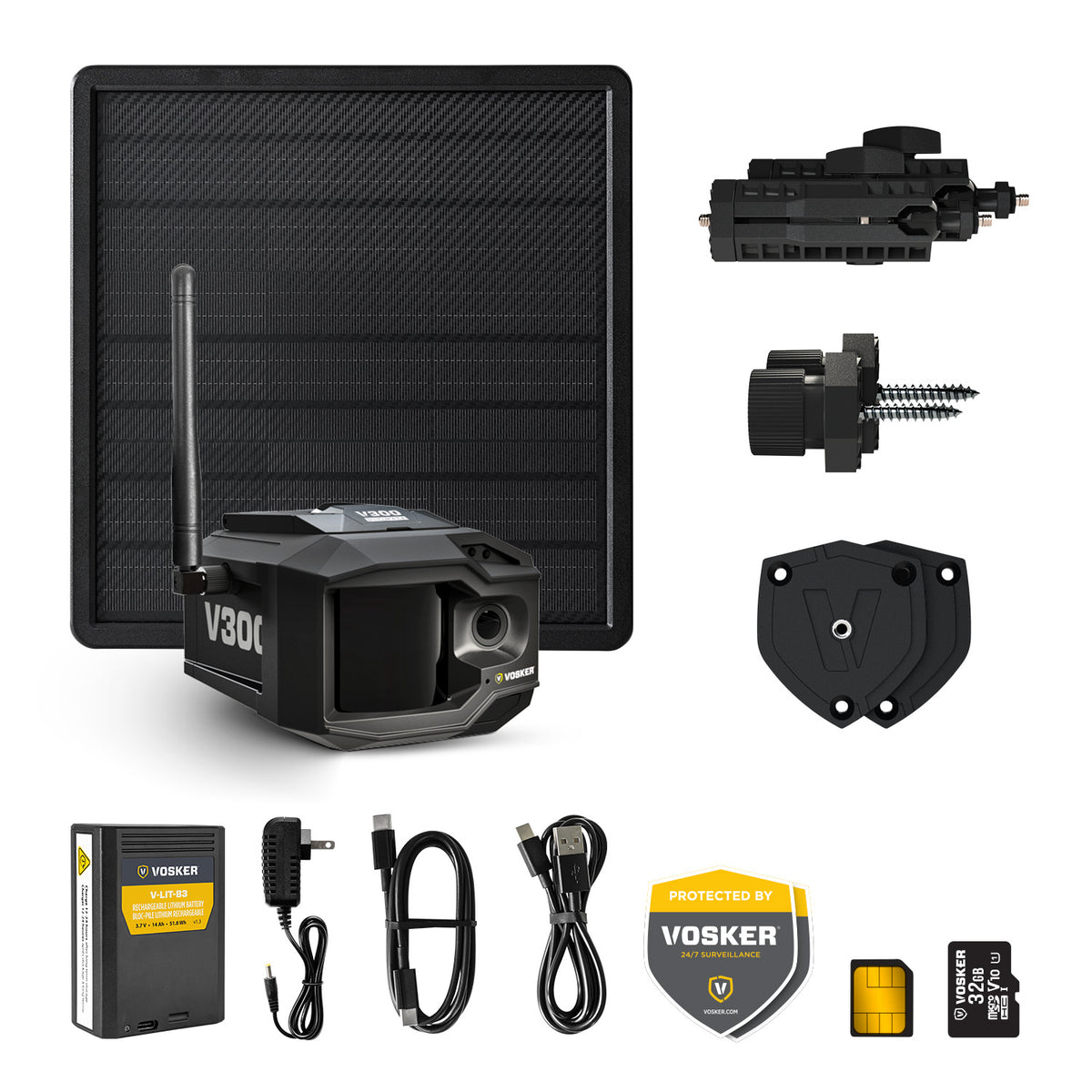 Vosker V300 Solar Cellular Camera