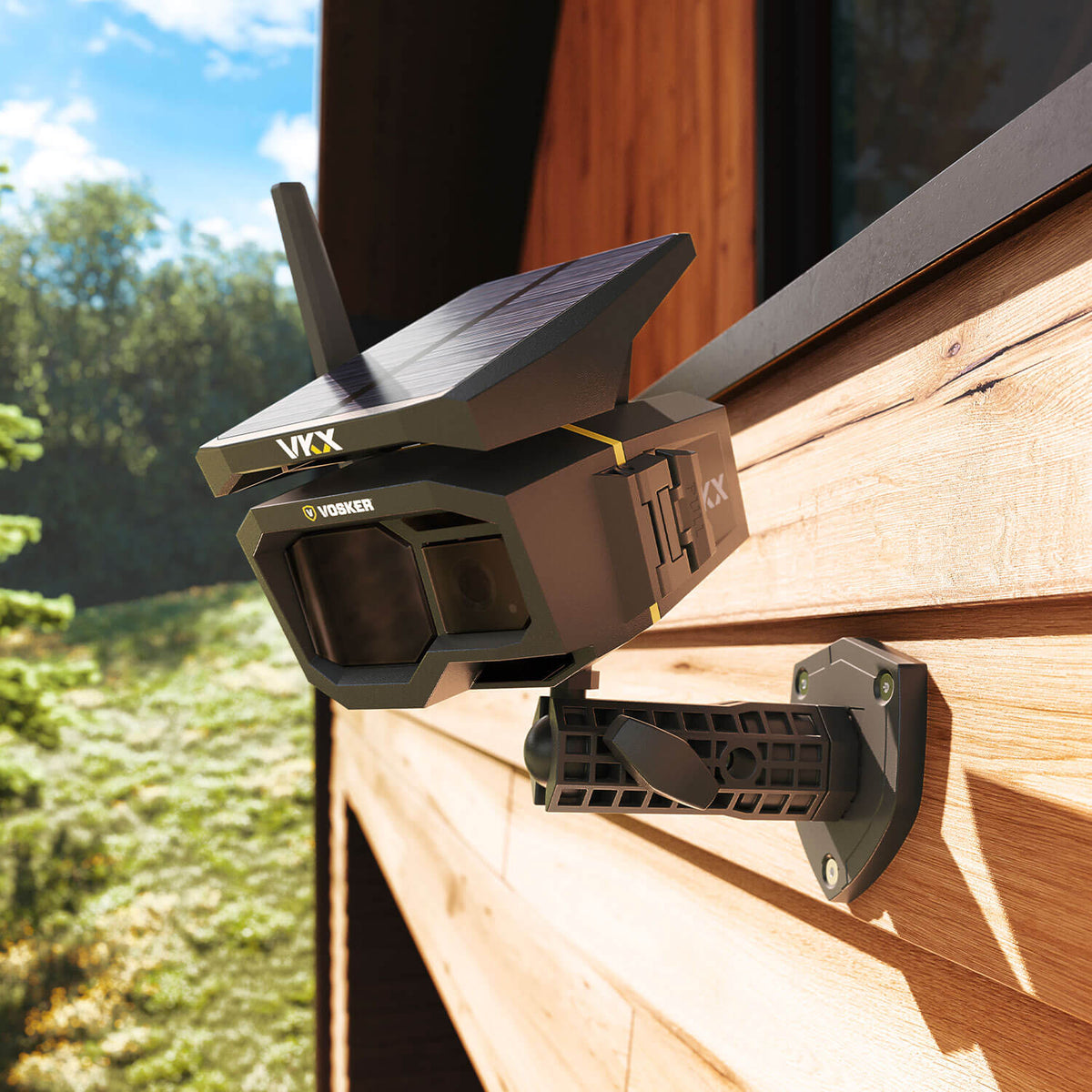 Vosker Solar Power LTE Mobile Security Camera
