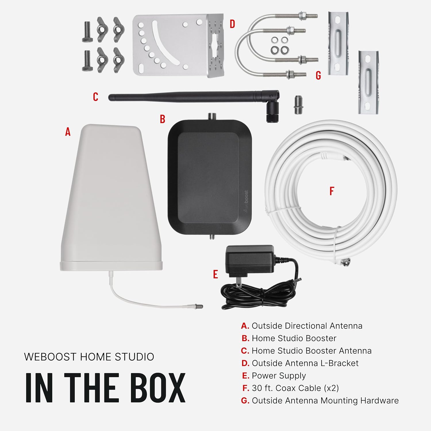 Kit de amplificación de señal WeBoost Home Room In-Building